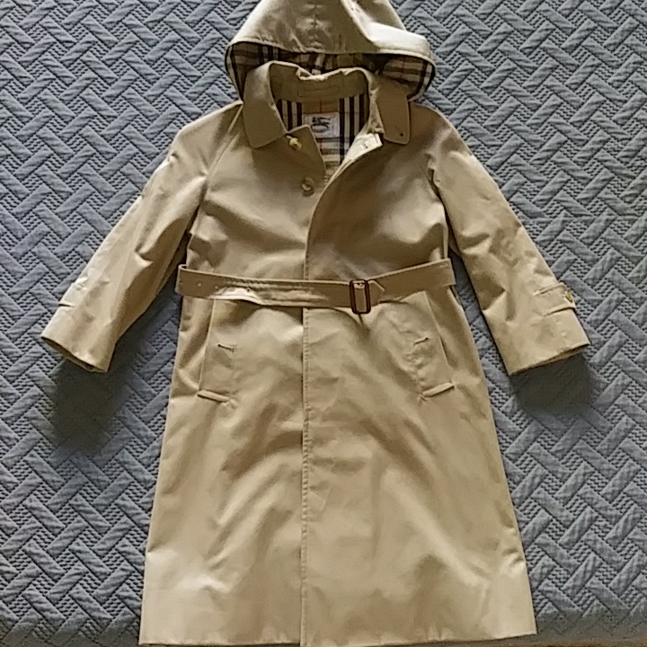 Burberry Burberrys Child Kids Trench Coat 7-8 Years 122cm Unisex